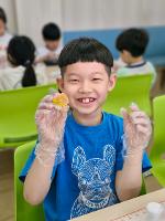 <1학년 입학 100일 기념 떡, 강정 만들기>